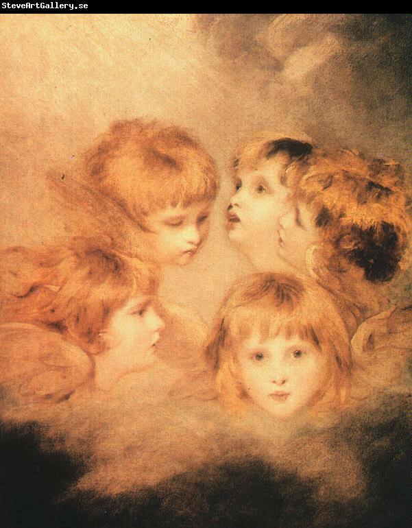 Sir Joshua Reynolds Heads of Angels